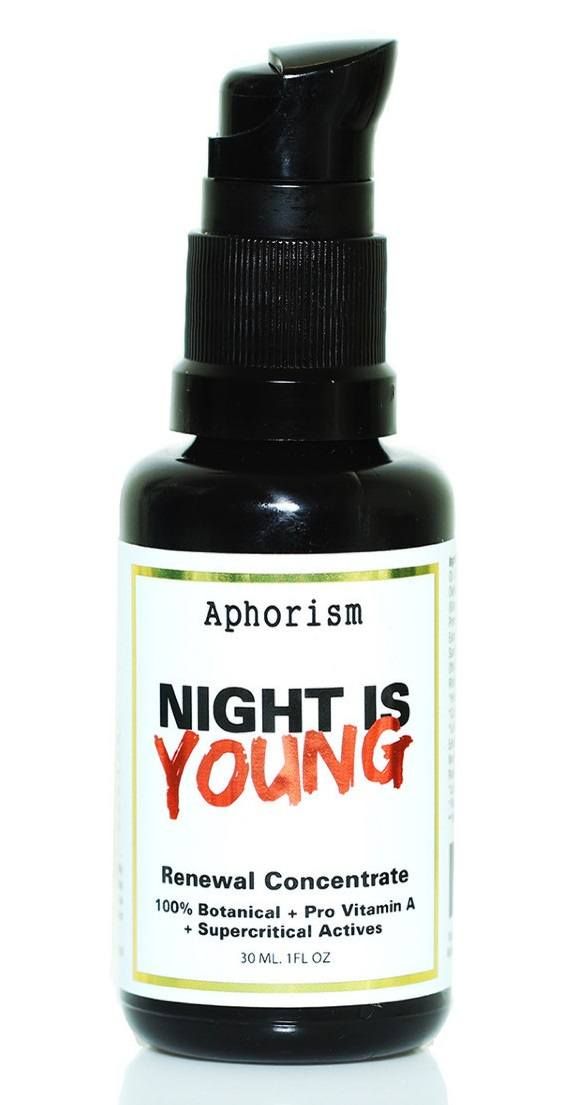 Aphorism Night is Young من كريمات لمكافحة التجاعيد خالية من البارابين