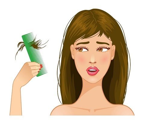 علاج تساقط الشعر عند البنات