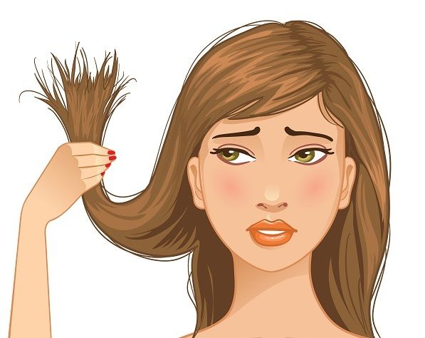 علاج تقصف الشعر الشديد