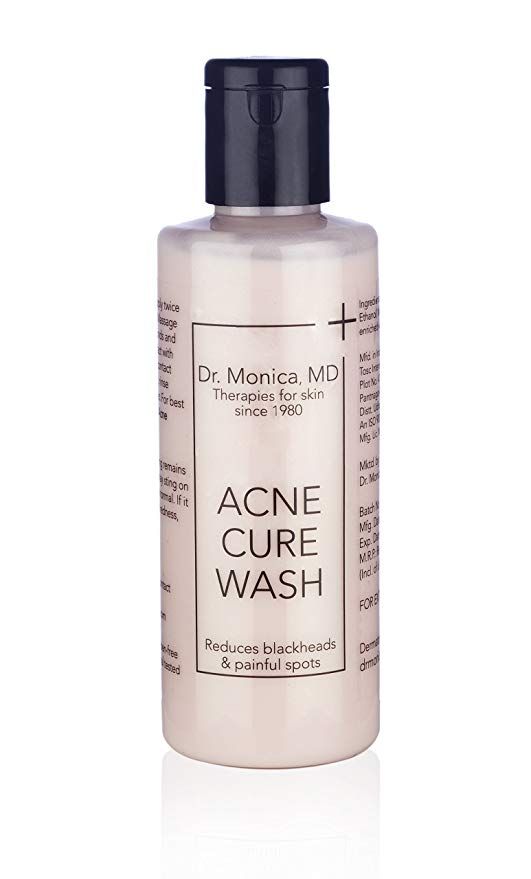غسول Acne Cure Wash الغني بالنعناع من Dr. Monica, md