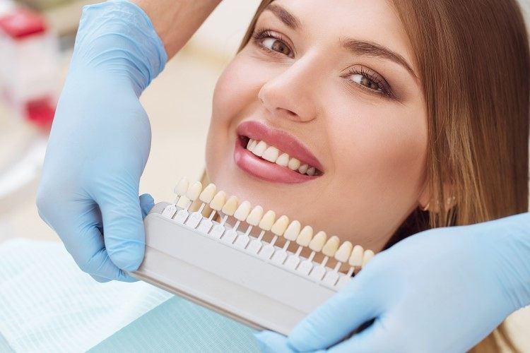 نتائج عملية تركيب الأسنان