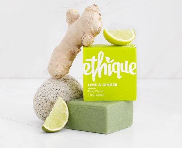 الخفاف المقشر Lime & Ginger Body Polish من Ethique