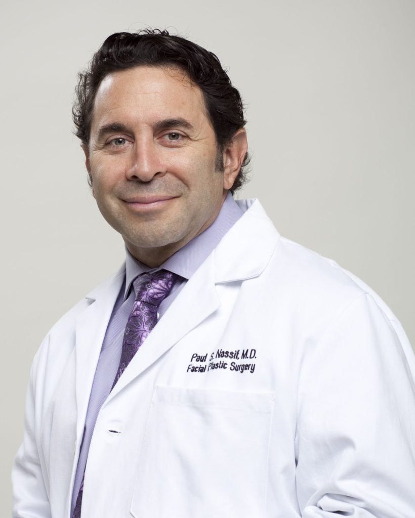 الدكتور باول ناصيف Dr. Paul S. Nassif أفضل أطباء تجميل الأنف في لوس أنجلوس