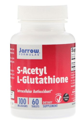 مكمل الجلوتاثيون S-Acetyl L-Glutathione من Jarrow Formulas