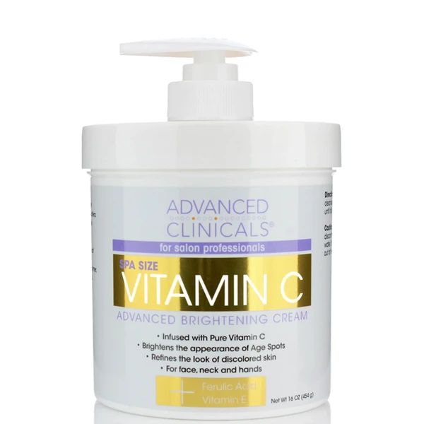 Advanced Clinicals Vitamin C Cream كريم لتجاعيد اليدين