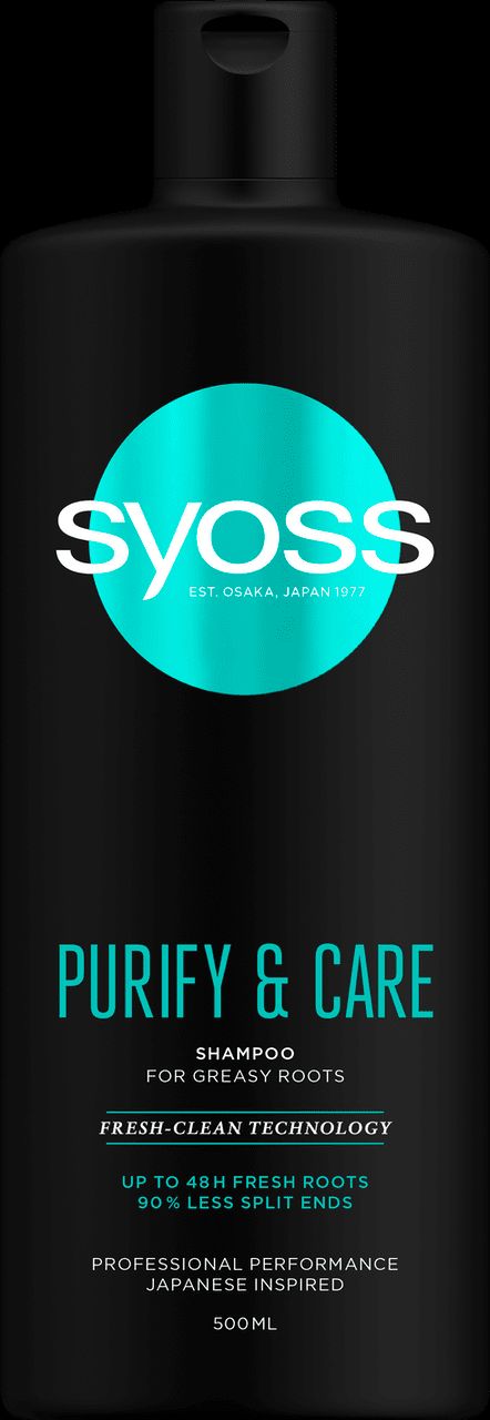 SYOSS PURIFY & CARE SHAMPOO شامبو سيوس للعناية وتنظيف الشعر