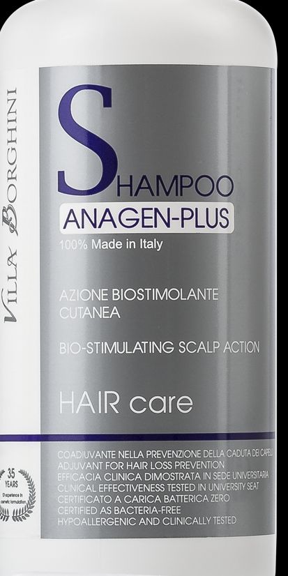 شامبو فيلا بورجيني أناجين بلس لعلاج تساقط الشعر– Villa Borghini anagen plus shampoo