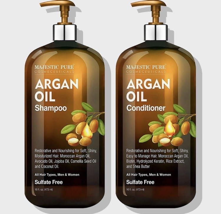 شامبو ماجستيك بيور بزيت الأرجان Majestic Pure Argan Oil Shampoo