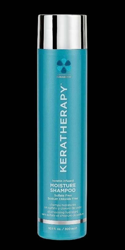 Keratotherapy keratin infused moisture shampoo