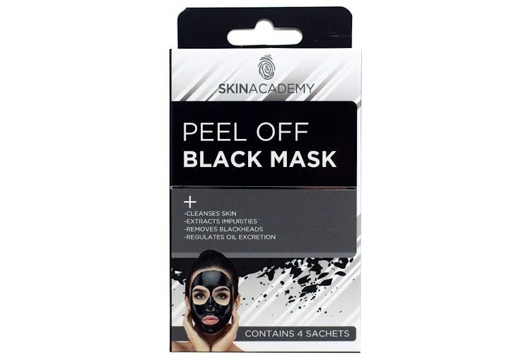 الماسك الأسود المُقشر للبشرة Peel Off Black Mask من سكين أكاديمي Skin Academy