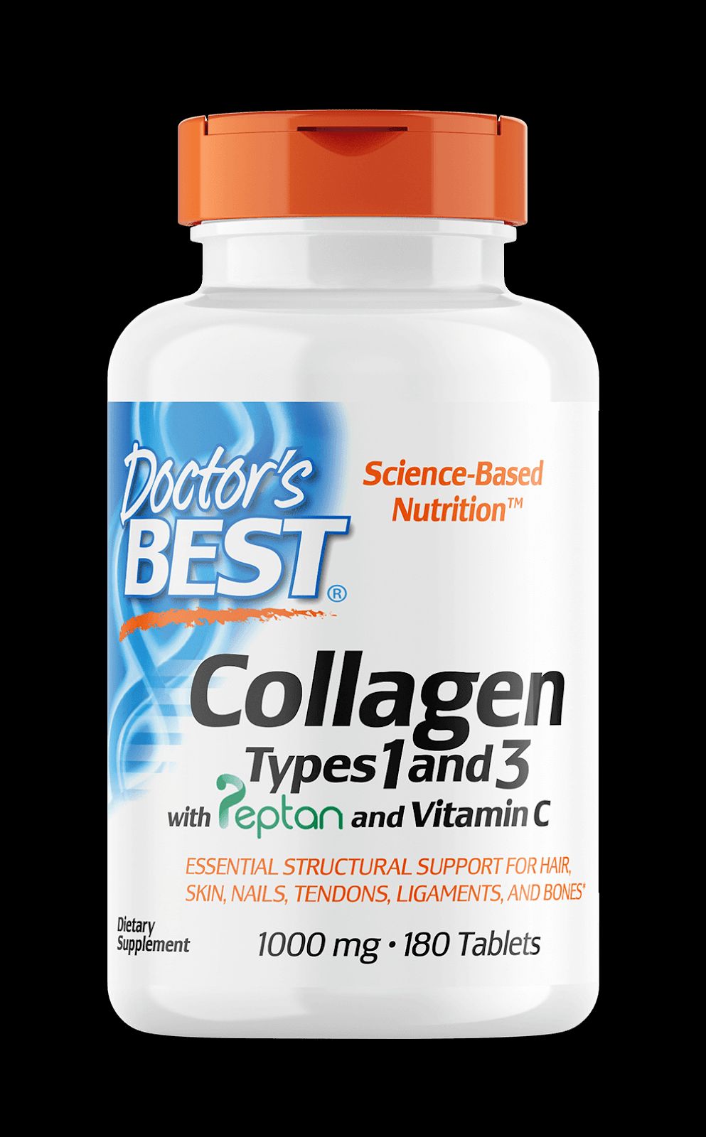كبسولات كولاجين للبشرة من Doctor’s Best Collagen Types 1 and 3