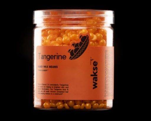 حبيبات الشمع الصلبة الصغيرة باليوسفي Mini Tangerine Hard Wax Beans من واكسي WAKSE