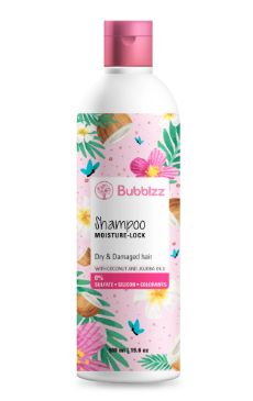 شامبو بابلز Bubblzz Moisture Lock Shampoo for Dry Hair