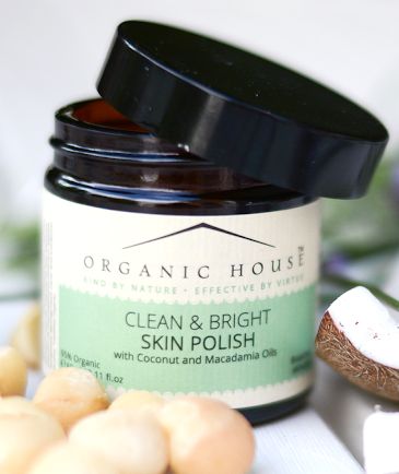 طلاء نظافة وإشراق الجلد Clean & Bright Skin Polish من أورجانيك هاوس ORGANIC HOUSE