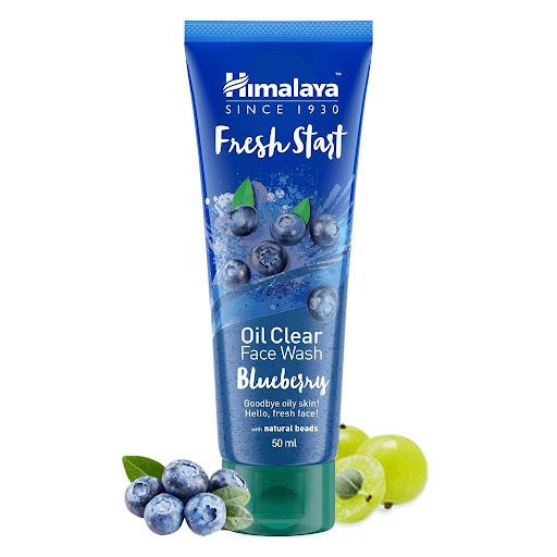 غسول الوجه بالتوت الأزرق من هيمالايا Fresh Start Oil Clear Blueberry Face Wash