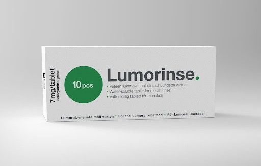 أقراص لومورينس لتنظيف الفم Lumorinse Mouth Rinse Tablets من لومورال Lumoral