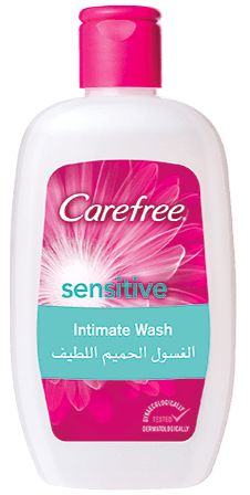 غسول كيرفري اللطيف للمنطقة الحساسة Carefree Sensitive Intimate Wash