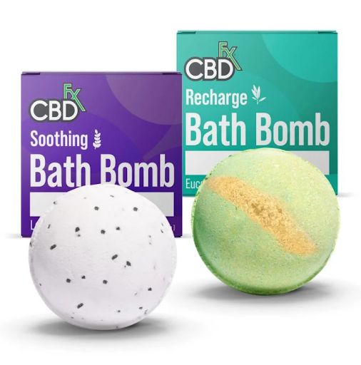 قنابل الحمام سي بي دي CBD Bath Bombs من سي بي دي-إف إكس CBDfx