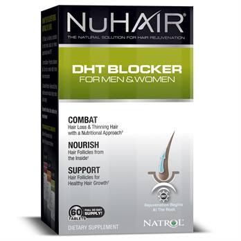 مانع تساقط الشعر للرجال والنساء نود-هير NuHair DHT Blocker For Men And Women من ناترول NATROL 
