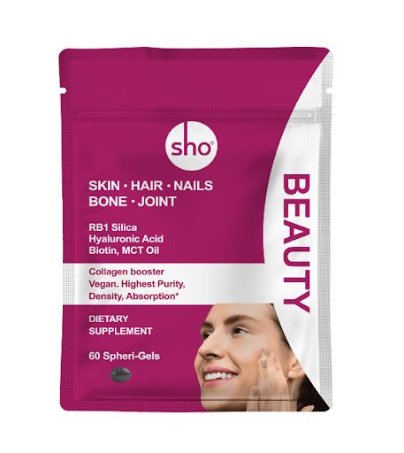 شو بيوتي مُكمل السيليكا 4 في 1 للشعر والبشرة والأظافر Sho Beauty Silica 4-in-1 Hair, Skin, Nail Supplements