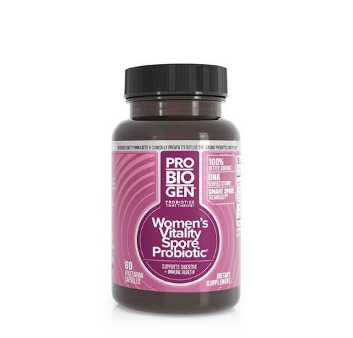 كبسولات البروبيوتيك الحيوي للنساء Women's Vitality Spore Probiotic من بروبيوجين Probiogen