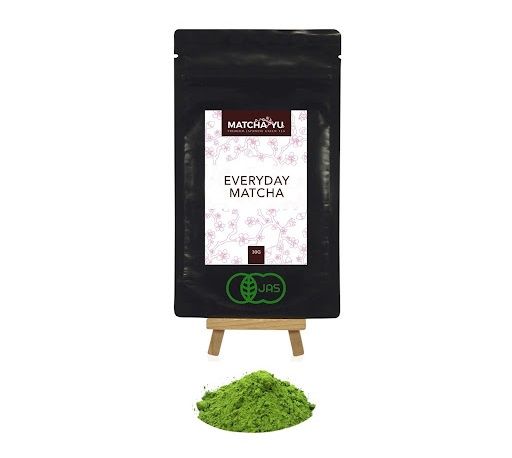 مسحوق إيفريداي ماتشا العضوي المعتمد Everyday Certified Organic Matcha Green Tea Powder من ماتشا يو Matcha Yu