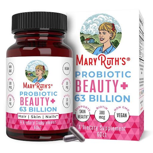 مُكمل بروبيوتيك بيوتي Probiotic Beauty من ماري روثز Mary Ruth's
