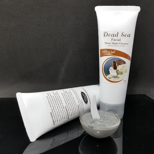 الماسك المنظف وغسول الوجه بطين البحر الميت Dead Sea Facial Wash Mask Cleanser من ذا هيلينج باث The Healing Bath