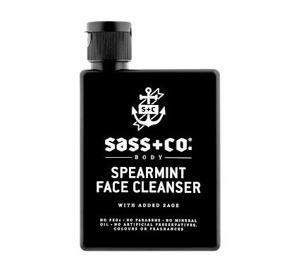 منظف الوجه بالنعناع Spearmint Face Cleanser من ساس + كو Sass + Co