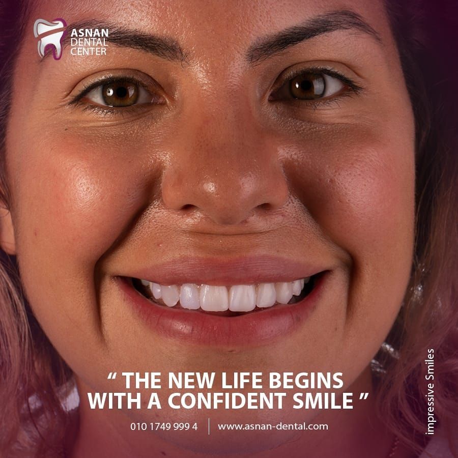 The new life begins with a confident smile