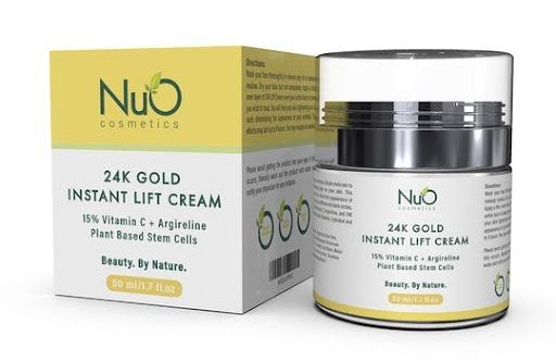 كريم الذهب عيار 24 للشد الفوري 24K Gold Cream Instant Lift Cream من نو-أورجانيك NuOrganic