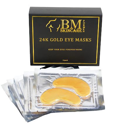 ماسك العين الذهبي عيار 24 من BM Skincare